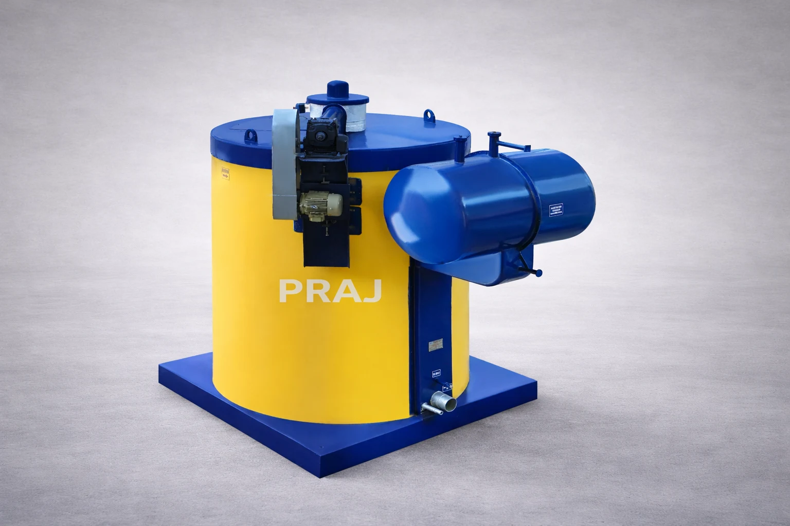 Praj 10 TPD industrial flake ice plant with PLC control panel — Pune manufacturer