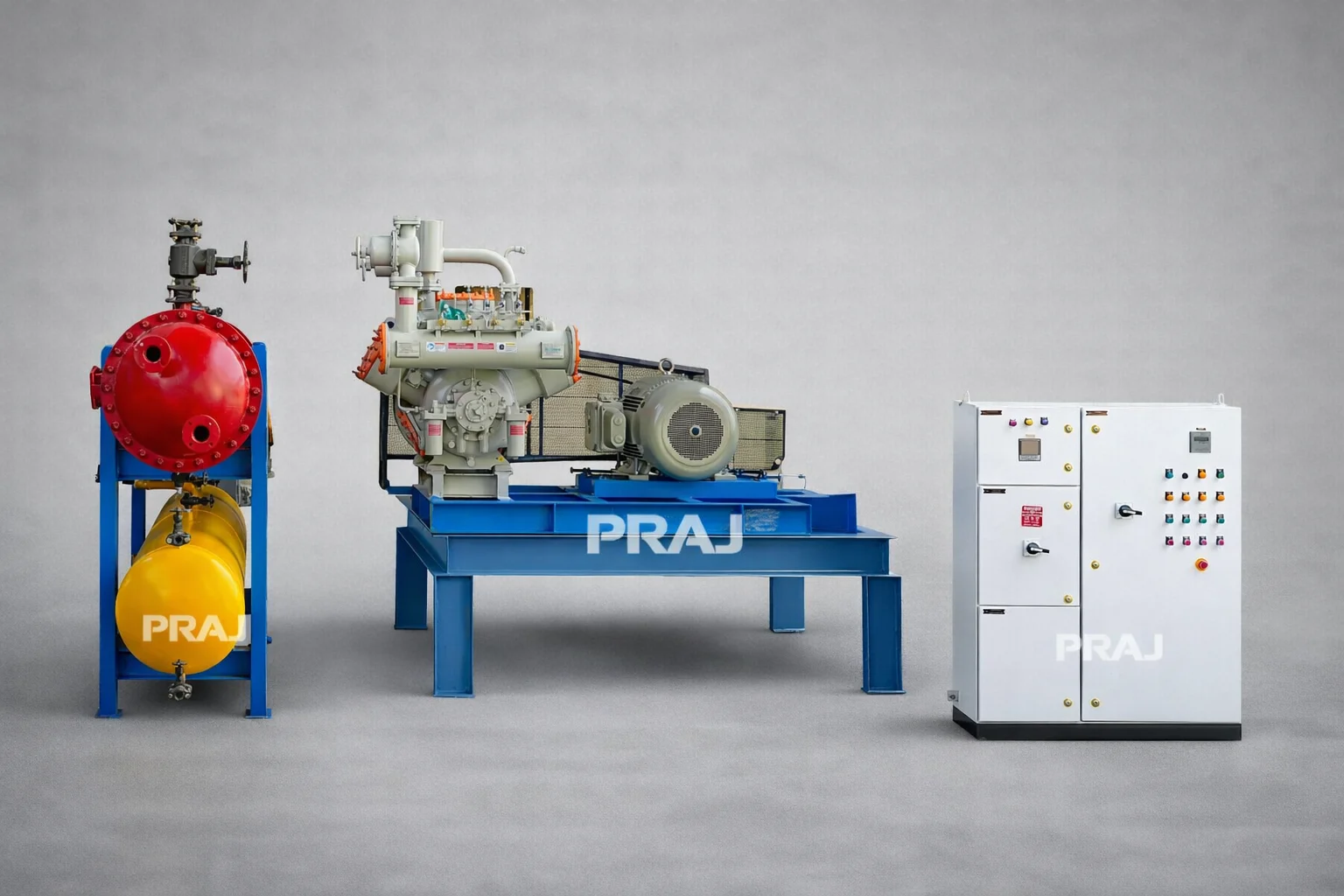 Water-cooled condensing unit for pharmaceutical cold-chain manufacturing